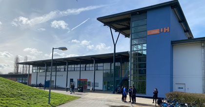 Education Link besök på University of Hertfordshire i Hatfield utanför London